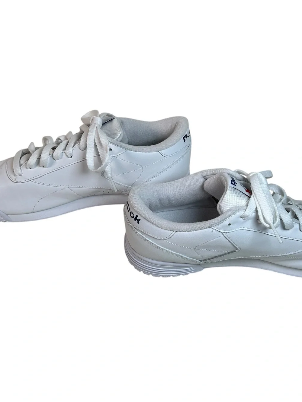 Reebok Men’s Classic White Leather Sneakers Minimalist Normcore Casual